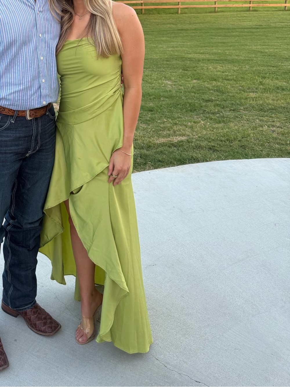 Peppermayo Green Dress with Brand Label
